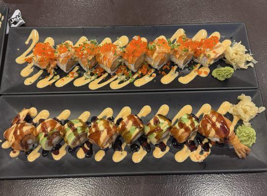 Fantasy(top)! & Double Dragon (bottom)