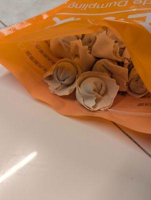 Frozen Shepherd's purse dumplings