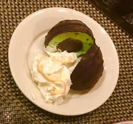 MINT CHOCOLATE CHIP SPUMONI