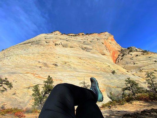 Stopping for lunch at 6008 feet!
