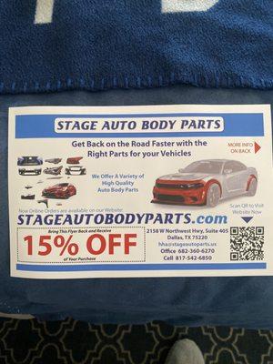 Stage Auto Parts