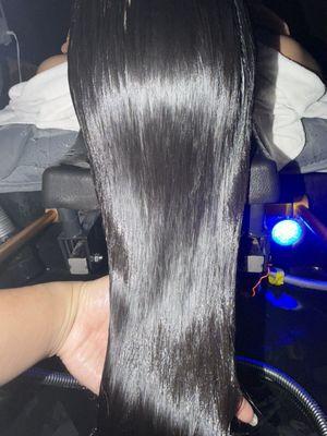 Wake your hair's beauty up with hair mask