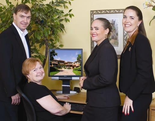 Simms Team at ALVA International Rob, Sharon, Amy, Tami