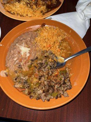 My plate so good....