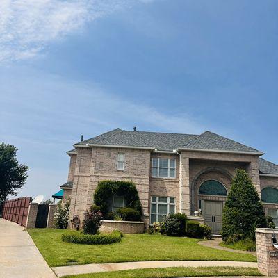 This was a GAF slate gray installed in Oklahoma City
