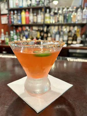 Mango jalapeño martini - delicious