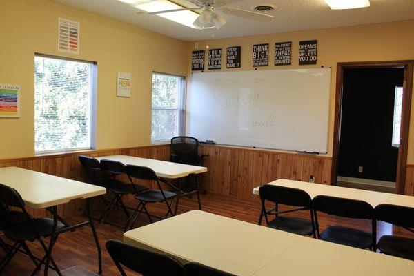 Classroom at Kingdom Recovery