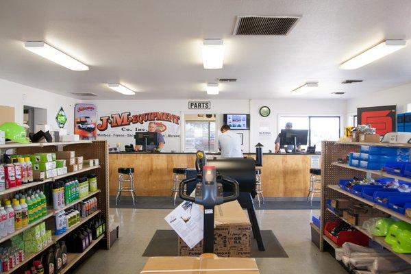 Fresno Parts Store Interior