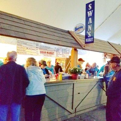 Swan's Market stand during Oktoberfest. So good!