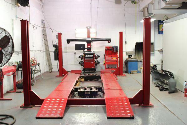 4 wheel alignments !!