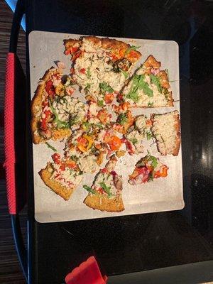 custom pizza (vegan)