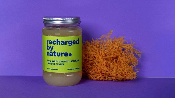 Brand design for a well-ness company. Services rendered: logo design + label design.