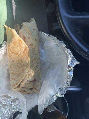 La mejor baleada que e probado aquí en usa