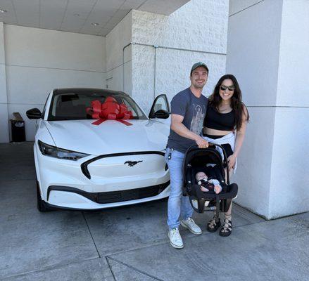 Moms new car unlocked