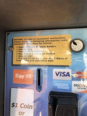 Car Wash 24 hours Coin Op