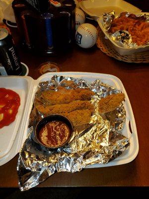 At least they got chicken tenders and fries right.