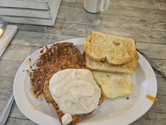 Chicken Fried Steak! Awesome!