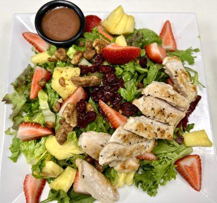 Pineapple and Strawberry Salad