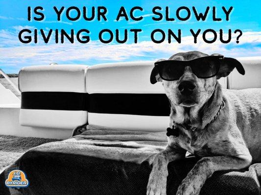 Don't worry!! Your AC is cover under our warranty with only $25.00 deductible!!