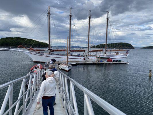The Margaret Todd, four mast, 150 feet long.