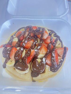 Nutella waffle