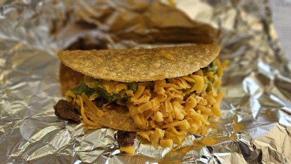 Beef taco