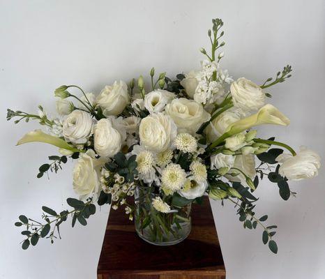 Classic White and Green