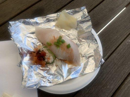 Off-the-menu chefs creation! So good!