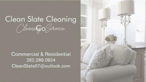 Clean Slate Cleaning