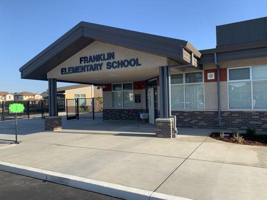 Front office of new campus. Taken August 12, 2020