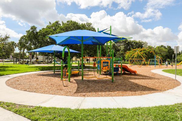 Certified Playground Mulch Installation