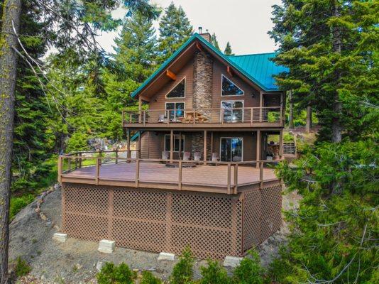 Large Deck Built in Ashland, OR #3