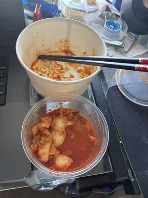 House Made Kimchi Spicy Korean Fried Chicken (KFC)