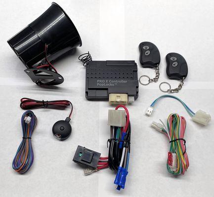 PRO-E controller kit. The PRO-E is compatible with our new product, LoopNet, and our optional security products, such as a shock sensor.