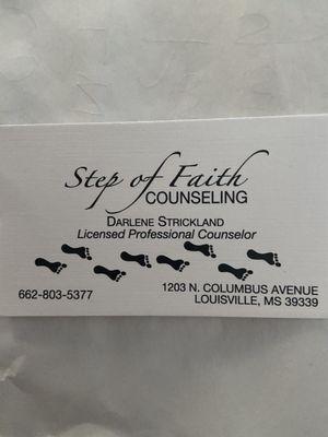 This is my business card with all my information.