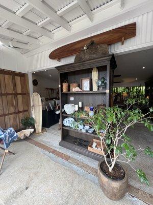 Beautiful store entrance