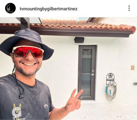 TV Mounting by Gilbert Martinez