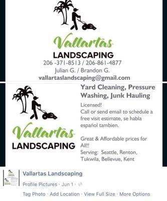 Vallartas landscaping