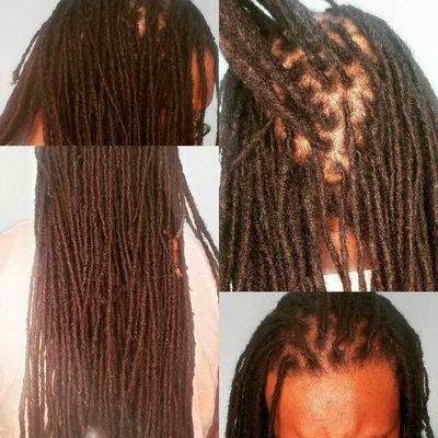 Loc maintenance Long micro locs