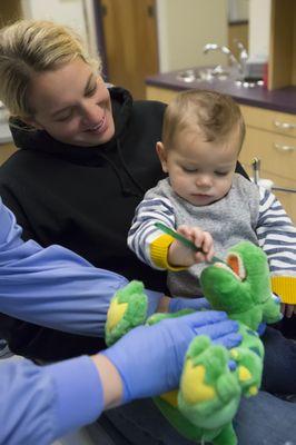 Brooker Memorial makes visiting the dentist fun.