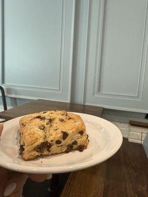 Chocolate chip scone