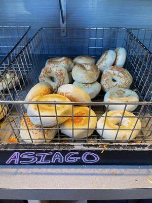 Cinnamon Raisin and Asiago never disappoints