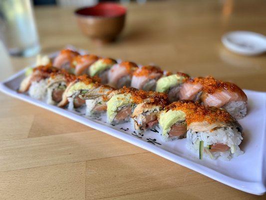 Solano Roll (no tuna) and Broadway Roll $15 each
