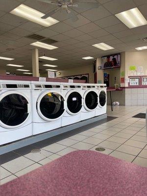 Regular machines, bigger ones on the other side