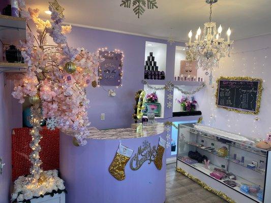 Store front Holliday edition