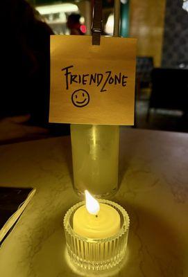 Zero proof cocktail!