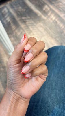 Love the base color and nail shape