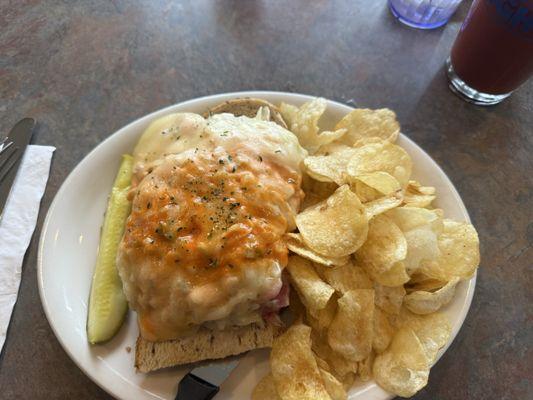 Open faced Rockwell Ruben