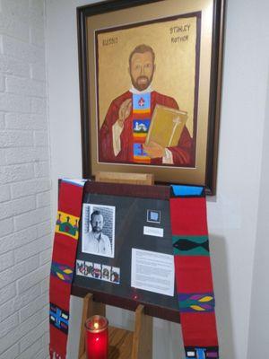 blessed stanley rother iconography and shrine