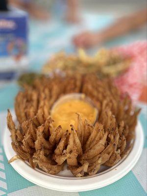 Jalapeño & Cheese Blooming Onion